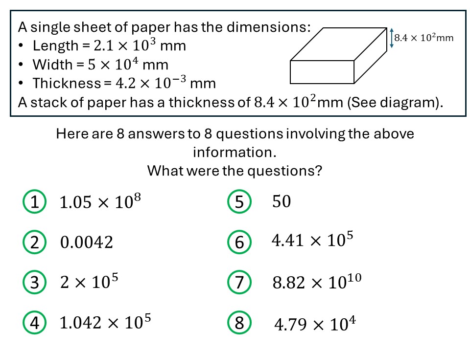 MiddletonMaths's tweet image. Here is a resource I used with my Y10s today. The aim was to develop their problem solving skills further. Once they got over the unfamiliarity of the resource, they worked well and got the majority of questions correct.