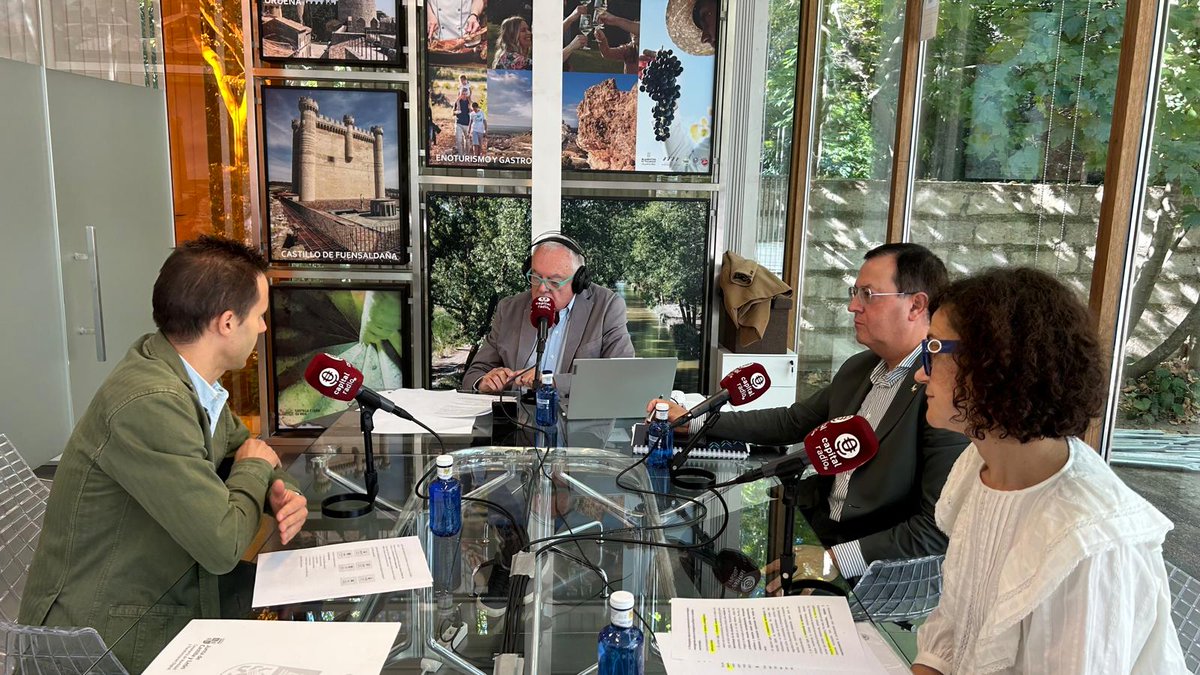 Participando en el evento del Día de la Digitalización promovido por <a href="/AyuntamientoVLL/">Ayto. de Valladolid</a> y conducido por @CAPITALRADIOB, exponiendo las iniciativas de <a href="/jcyl/">Junta de Castilla y León</a> orientadas a la digitalización de Castilla y León