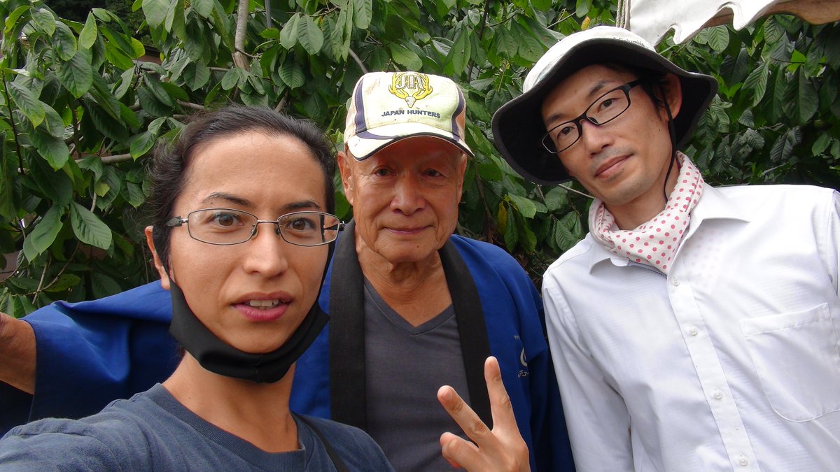 KisaMake's tweet image. この間ファームポポーさんにお邪魔しました！食べ放題で持ち帰りたい時は1グラムで1円なのに1キロ買えばもう1キロが無料で貰える謎のシステム！柿と栗も無料で貰いましたｗ
I just went to a Paw Paw Orchard. If you buy 1 kg you get another 1kg for free. Persimmons and chestnuts were free too!