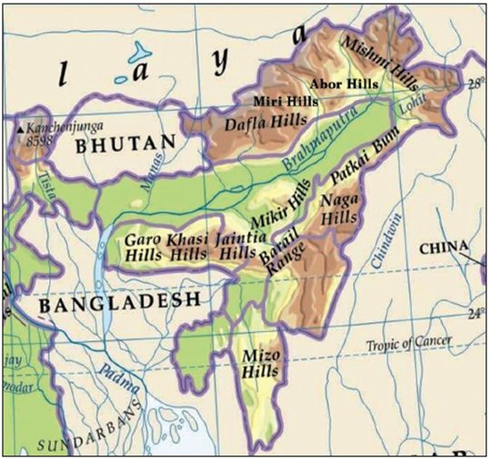 Dihang ☀️The Eastern Hills or the Purvanchal ️Towards the region of Dihang ...