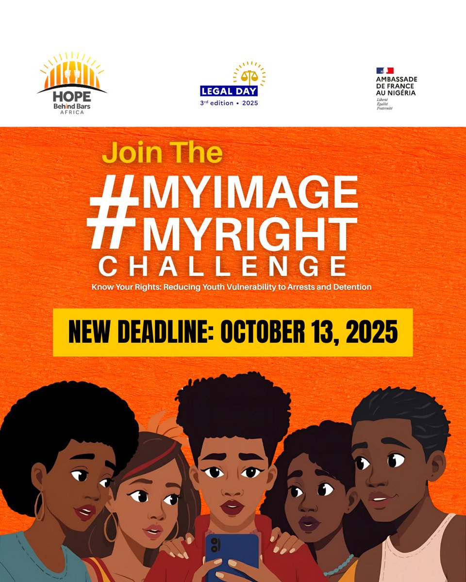 The deadline for entries has been extended to Friday 13, October 2025. 

Are you a student in a Nigerian tertiary institution, aged 15–24?

Then this is your chance to use your voice and creativity to speak against online abuse.

Make a short video (up to 2 minutes) on TikTok or
