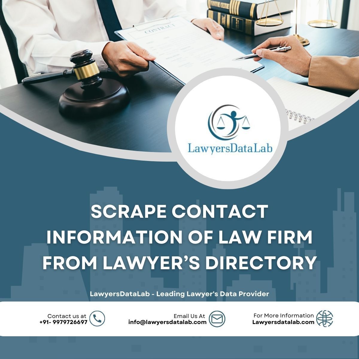 LawyersData's tweet image. Transform your data with Lawyers Data Lab’s advanced USA lawyers data scraping. Our services provide quick, insightful solutions. For reliable directory scraping, get in touch at info@lawyersdatalab.com. #DataTransformation #LawyersData #DirectoryScraping