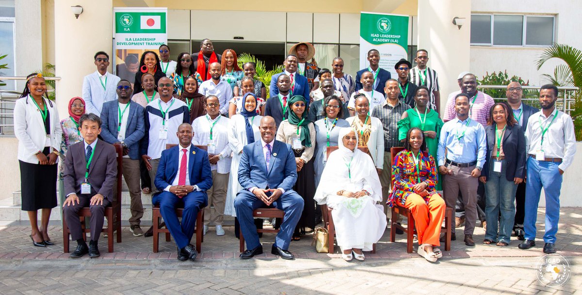 InsightVoiceM's tweet photo. IGAD has launched the 3rd Leadership Development Training, bringing together young leaders driving change across the region. Opened by Director Josephat Onyari on behalf of H.E. @DrWorkneh, the program builds skills, confidence, and belief in Africa’s potential.@IGADsecretariat https://t.co/OGj9DuJhu1