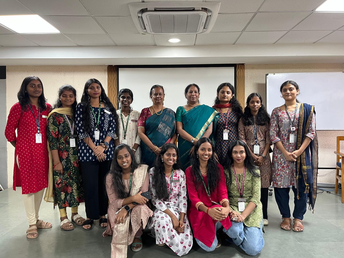 Empowering girls to lead change! 🌸
Ethiraj College celebrated InternationalGirlChildDay with a workshop on “Effective Management of Emotions &amp; Resilience,” featuring inspiring sessions by experts and intercollegiate events showcasing student talent.💪💫
<a href="/mike_vmm/">Mike Muralidharan</a> 
#GirlPower