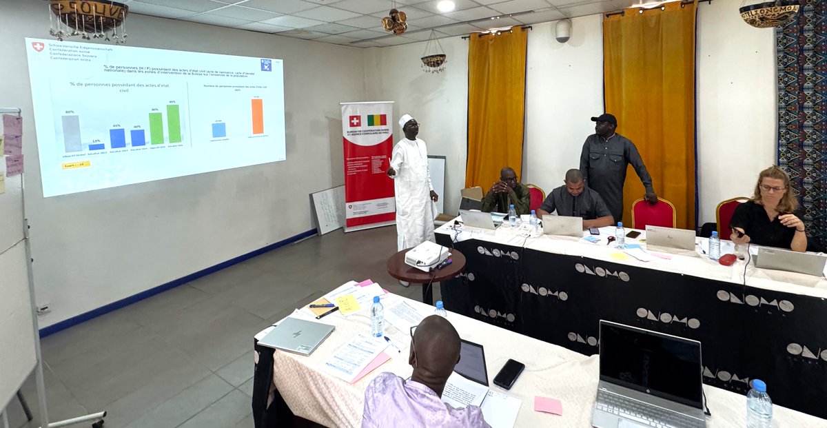 Du 1 au 3 oct. la🇨🇭au🇲🇱 a tenu ses ateliers sectoriels traditionnels avec ses partenaires publics, privés et de la société civile : validation des données de terrain et présentation du futur Programme Pays de coopération 2026–2029. <a href="/GouvMali/">Primature du Mali</a> <a href="/MaliMaeci/">Ministère des Affaires étrangères du Mali</a> <a href="/SuisseSenegal/">Ambassade de Suisse au Sénégal</a> <a href="/EDA_DFAE/">EDA - DFAE</a>