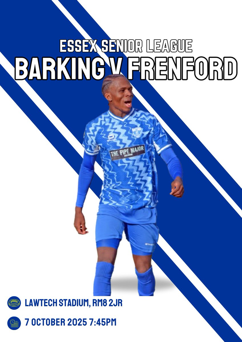 barkingfc's tweet image. TONIGHT

We are finally back to midweek action as we host @Frenfordfc in the @EssexSenior!