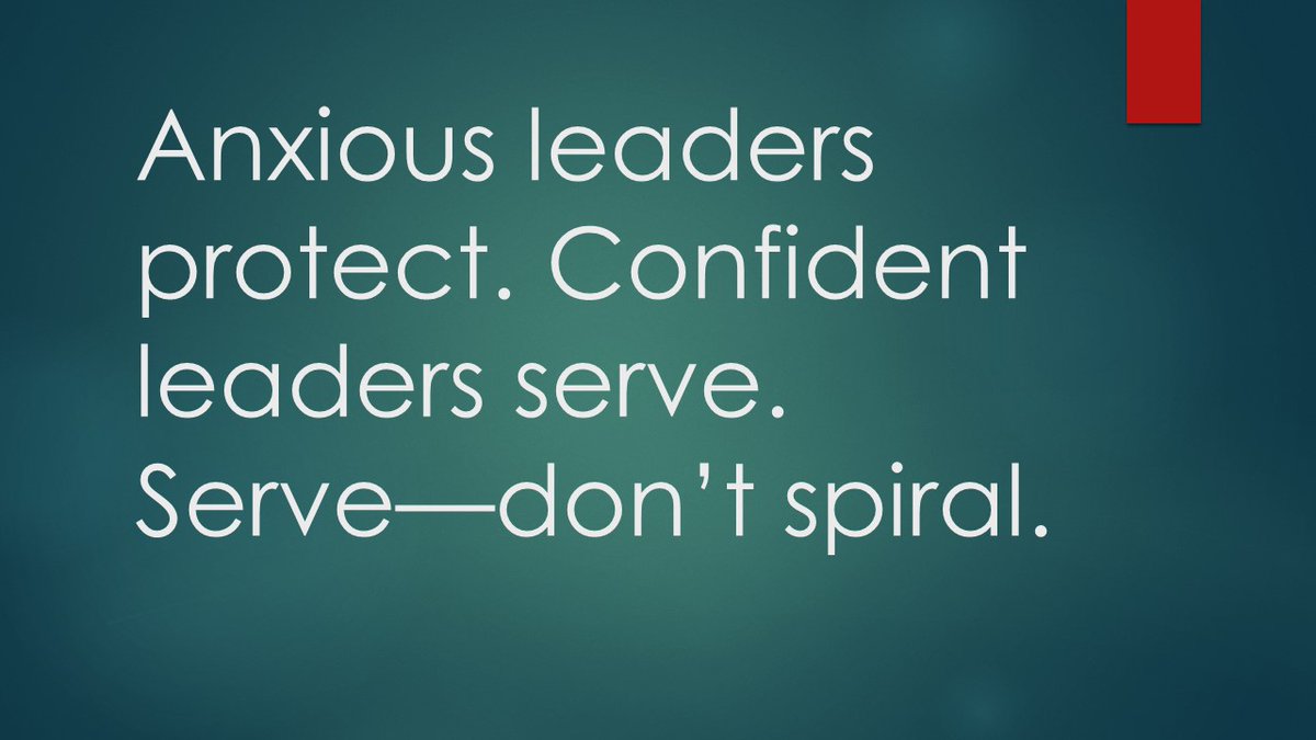NEW BLOG ALERT: 

Anxious leaders protect. Confident leaders serve. 

Self-doubt keeps you focused on survival instead of service. The cure isn’t confidence—it’s action. Serve—don’t spiral.
preview.mailerlite.io/preview/394942…