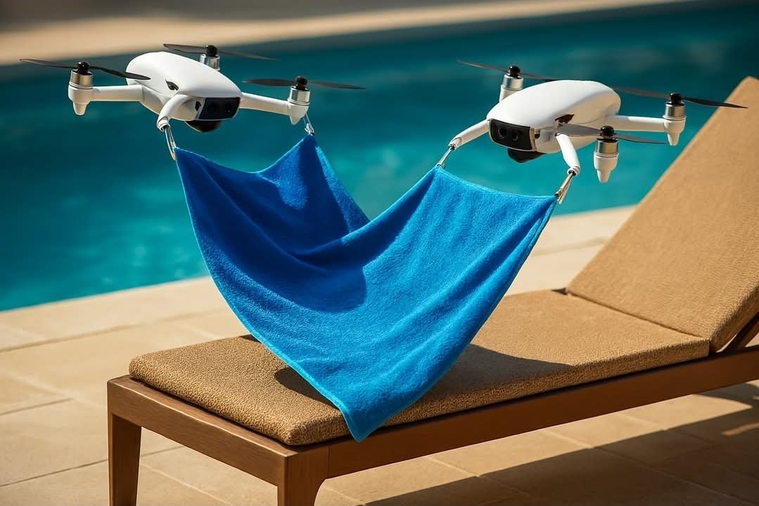 Erstmals deutsche #Drohnen auf Mallorca gesichtet. Man geht davon aus, dass es sich um Urlauber handelt die #rechtsradikal oder mindestens #Putin Anhänger sind. 

#Drohnensichtungen #Aufrüstungjetzt