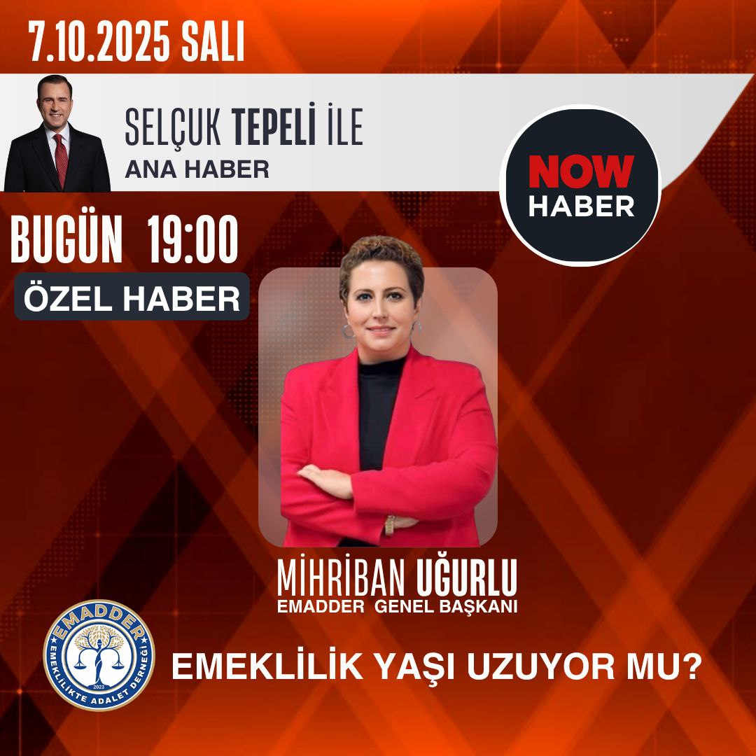 EMEKLİLİKTE ADALET DERNEĞİ ⚖️ tweet media