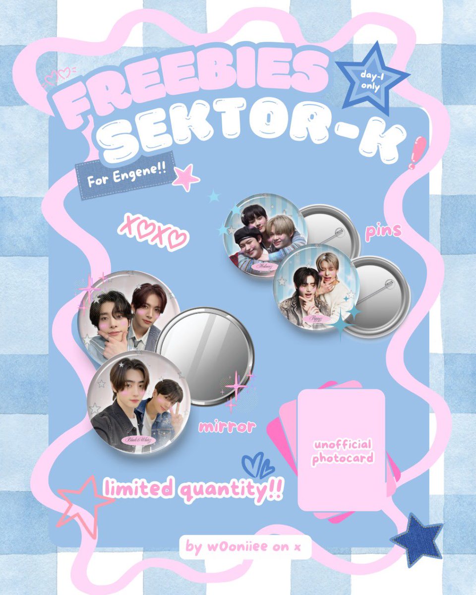 w0oniiee's tweet image. ✦ 𝐅𝐑𝐄𝐄𝐁𝐈𝐄𝐒 𝐒𝐄𝐂𝐓𝐎𝐑 𝐊 𝐟𝐨𝐫 𝐄𝐍𝐆𝐄𝐍𝐄
by @w0oniiee ♡

🗓️﹕ 18 𝐎𝐜𝐭𝐨𝐛𝐞𝐫 2025 (𝐃𝐀𝐘 1 𝐎𝐍𝐋𝐘)
📍﹕ 𝐍𝐈𝐂𝐄 𝐏𝐈𝐊 2
👭﹕ 𝐟𝐢𝐧𝐝 𝐦𝐞 𖦹
❗️﹕ 𝐥𝐢𝐦𝐢𝐭𝐞𝐝 𝐪𝐭𝐲