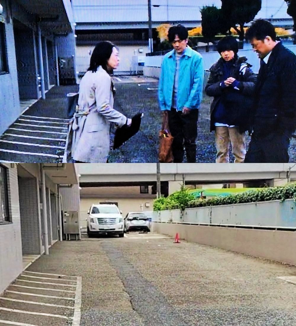 poly256pp's tweet image. 撮影用マンション
ロケ地の件
『＃先生の白い嘘』
『＃＃真相をお話しします』
『＃山田くんとlv999の恋をする 』
は同じ間取り
『＃あんのこと』
は別の間取り

マンション横
＃河合優実 さん
＃作間龍斗 さん
＃山下美月 さん

この街灯(黄色〇)は元々ありません