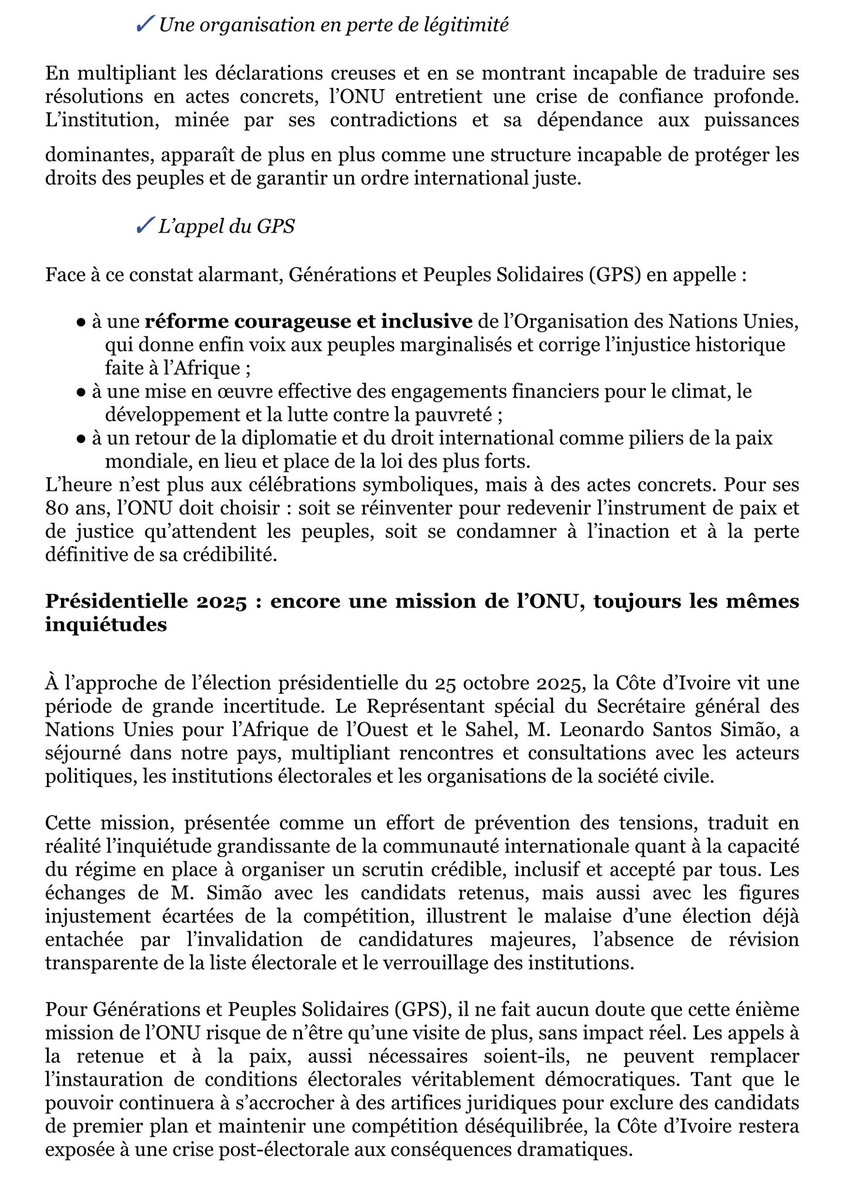 Guillaume K. Soro tweet media