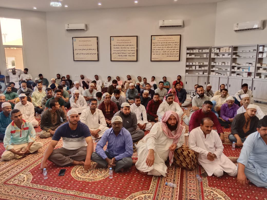 أُقيمت محاضرة توعيه للجاليات في الجمعية وحضر ١١٥ وافد.