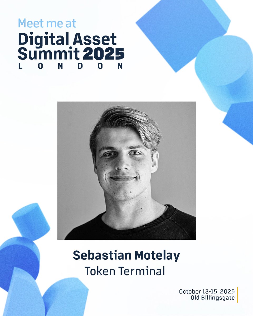 Sebastian Motelay at Digital Asset Summit 2025 London