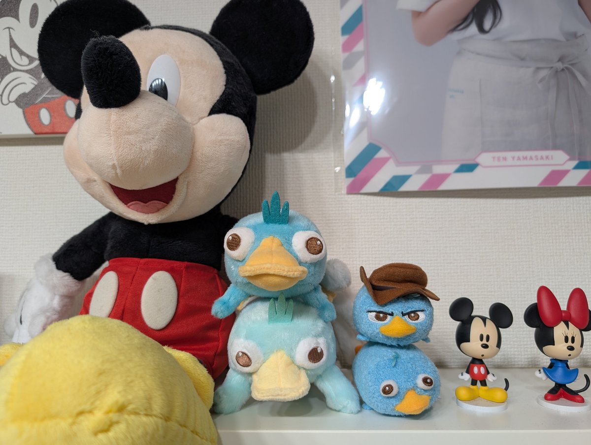 mickey0_03932's tweet photo. ペリーが増えた✨ https://t.co/4DHNqjBWzJ