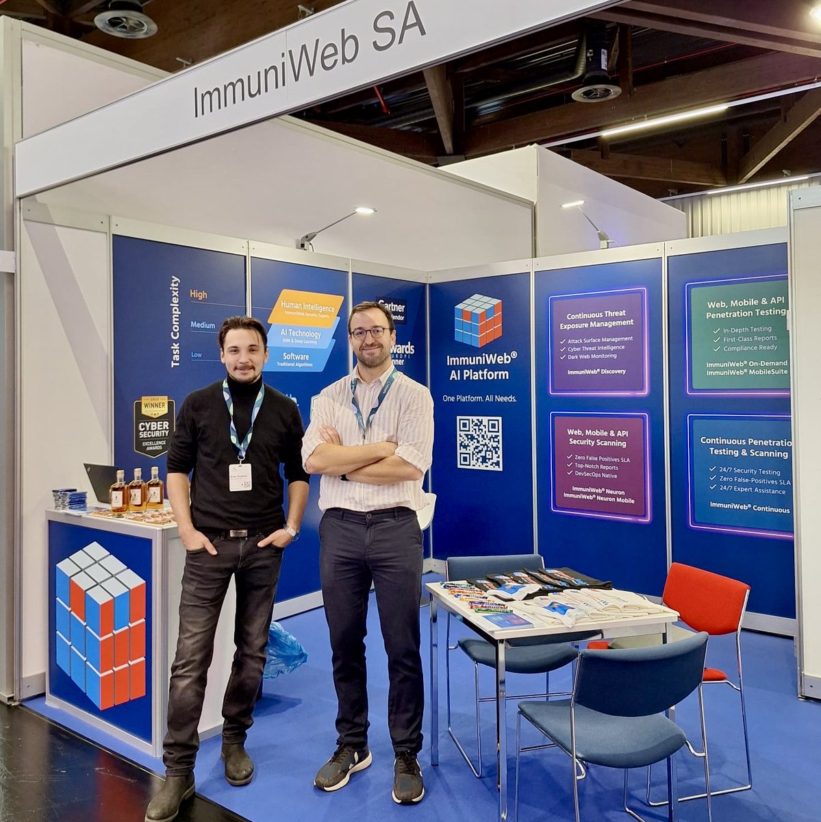 ImmuniWeb (@immuniweb) on Twitter photo 🚀 Day 1 at it-sa Expo&Congress 2025 in Nuremberg!
Meet the ImmuniWeb team at booth 6-210 — Antoine Bichler & Bruno Stojakovic are ready to welcome you.
👀 Tomorrow:
🎤 Dr. Ilia Kolochenko speaks
📅 Oct 8 | ⏰ 09:30 CEST | 📍 Forum A
✅ Info: itsa365.de/de-DE/it-sa-ex… 🚀 Day 1 at it-sa Expo&Congress 2025 in Nuremberg!
Meet the ImmuniWeb team at booth 6-210 — Antoine Bichler & Bruno Stojakovic are ready to welcome you.
👀 Tomorrow:
🎤 Dr. Ilia Kolochenko speaks
📅 Oct 8 | ⏰ 09:30 CEST | 📍 Forum A
✅ Info: itsa365.de/de-DE/it-sa-ex…