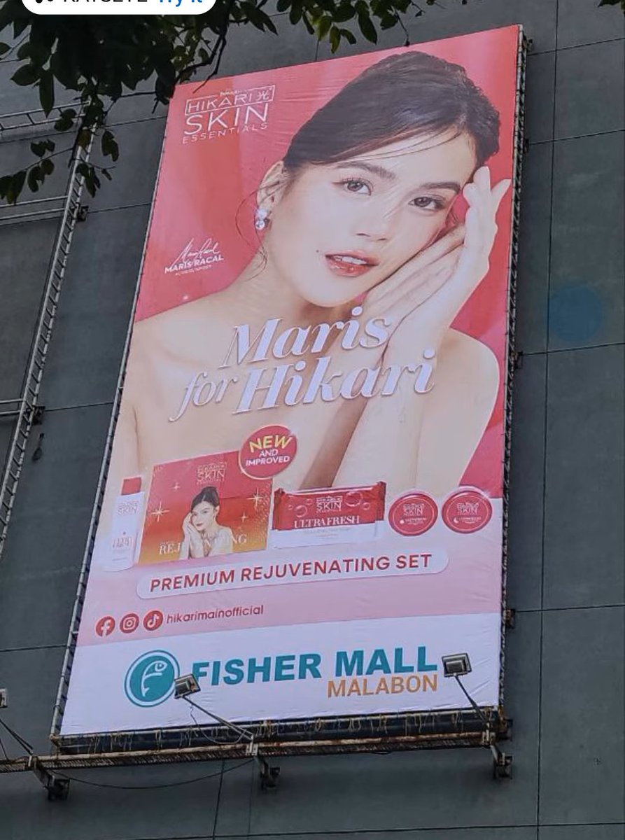 Wow Naman talaga Layag na layag ang kagandahan mo  <a href="/MissMarisRacal/">Maris Racal</a> ..bagay Sayo ang Hikari lalong fresh and very pretty Lalo  Basta Ako tinatangkilik ko talaga mga endorsement mo Maris 🥰🥰♥️♥️