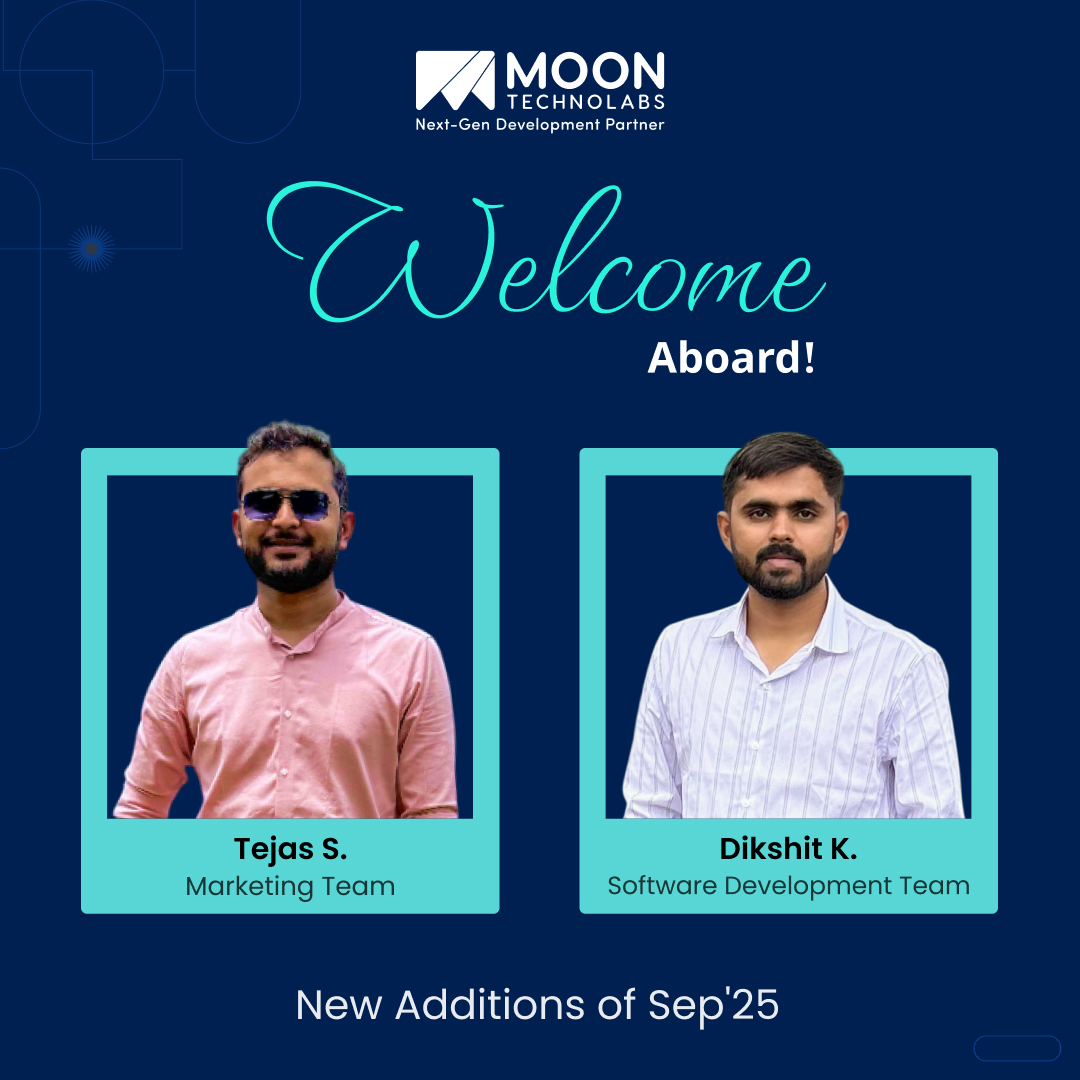 moontechnolabs's tweet image. Looking forward to some epic teamwork! 🤝
.
.
.
#MoonTechnolabs #MoonWelcome #GrowWithMTPL #Welcome #MoonTechnolabsFamily #Congratulations #NewJoinee #Itcompany #newaddition