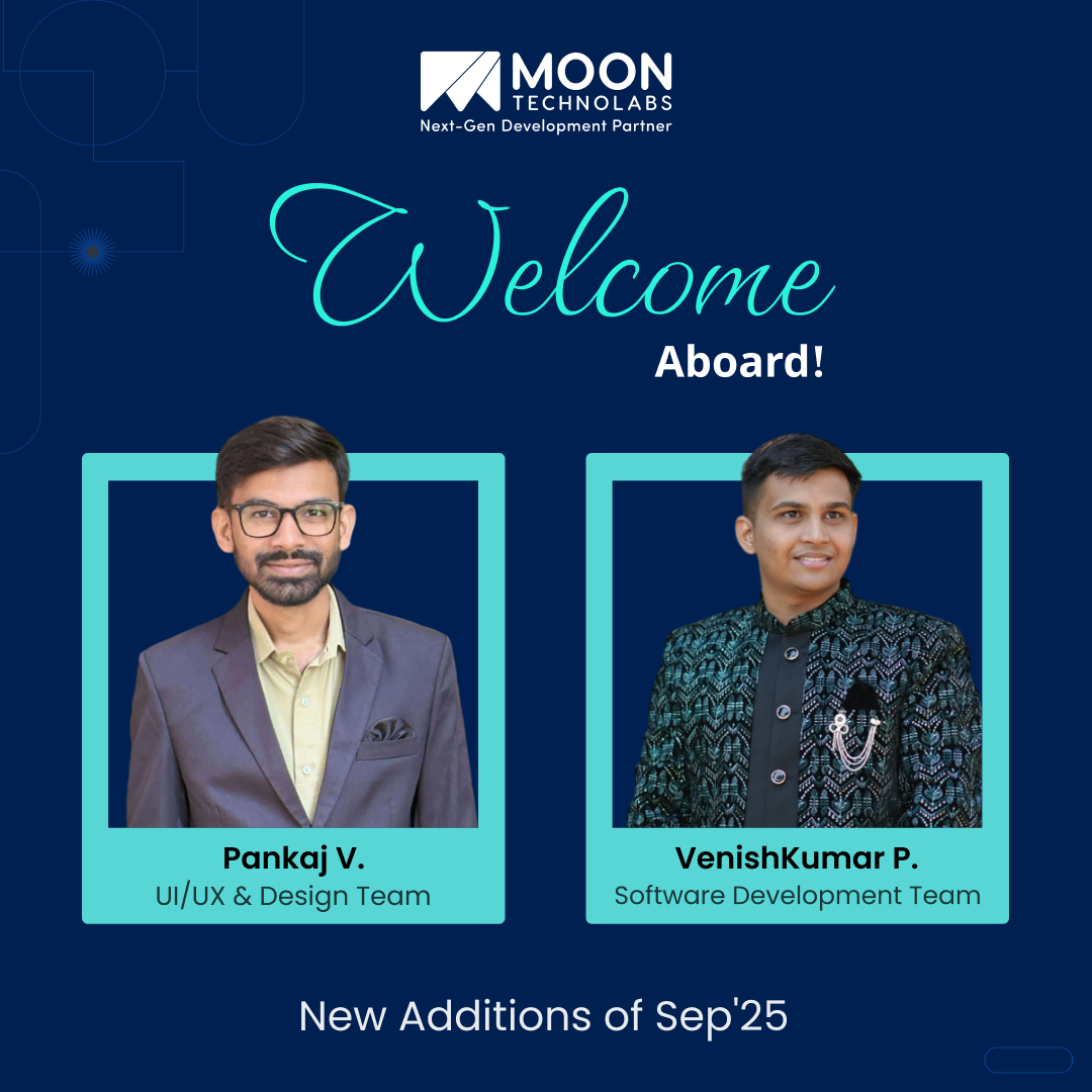moontechnolabs's tweet image. Looking forward to some epic teamwork! 🤝
.
.
.
#MoonTechnolabs #MoonWelcome #GrowWithMTPL #Welcome #MoonTechnolabsFamily #Congratulations #NewJoinee #Itcompany #newaddition