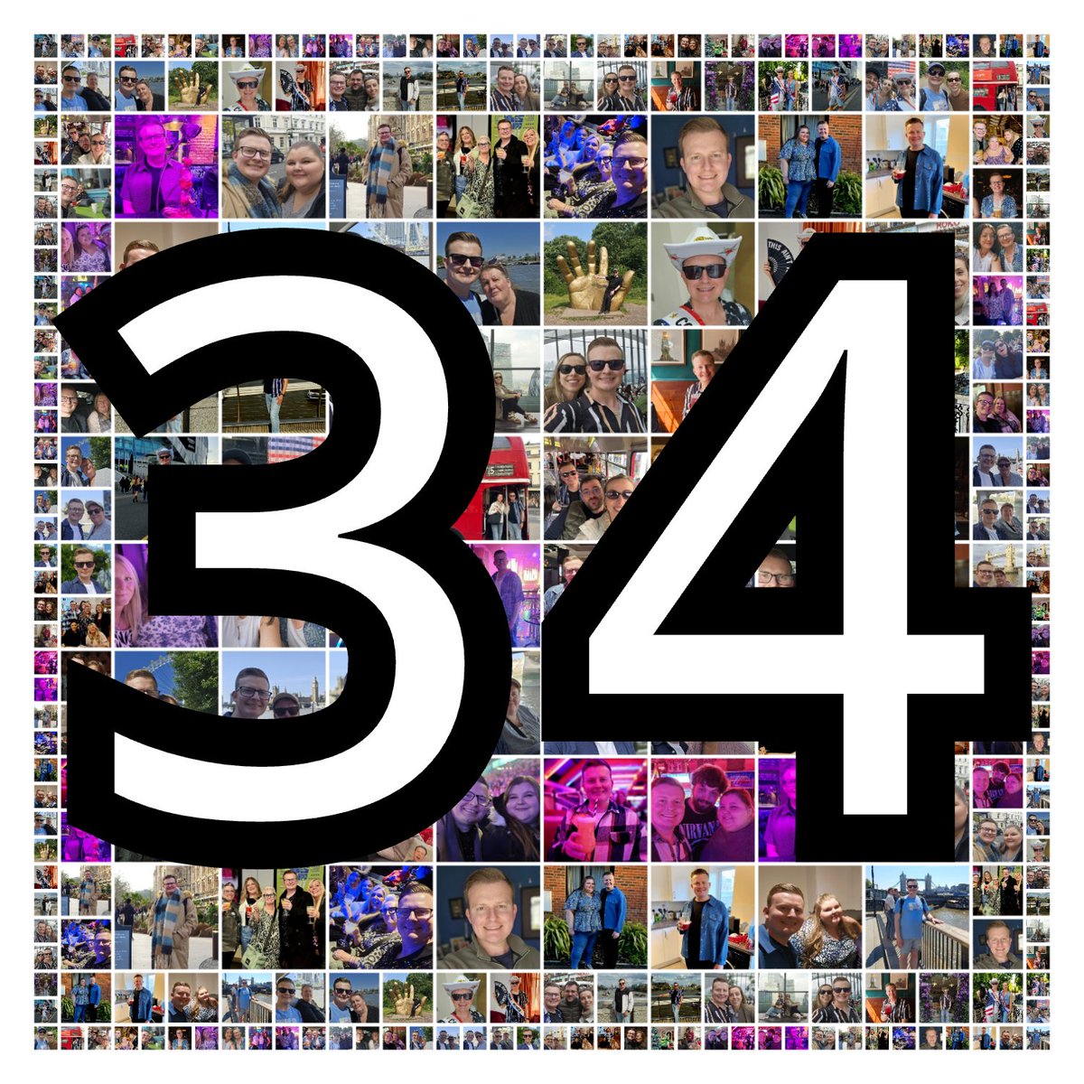 RichardJCork's tweet photo. 3️⃣4️⃣ 🥳 https://t.co/1bSARnmrUV