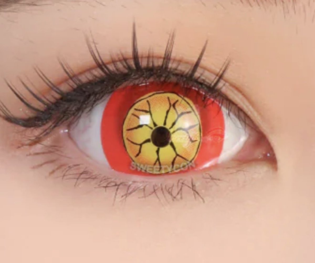 SFX_EYES_JP's tweet image. 🎃【ハロウィンプレゼント企画其の２】🎃

今回差し上げるのは: 
鬼滅の刃、上弦の壱 、黒死牟の特殊カラコンセット！

締切：10月8日 (水) 23時59分 
参加する方法：RTすること
(フォロワー様はエントリー2倍になります。)

SFX-EYES.JP