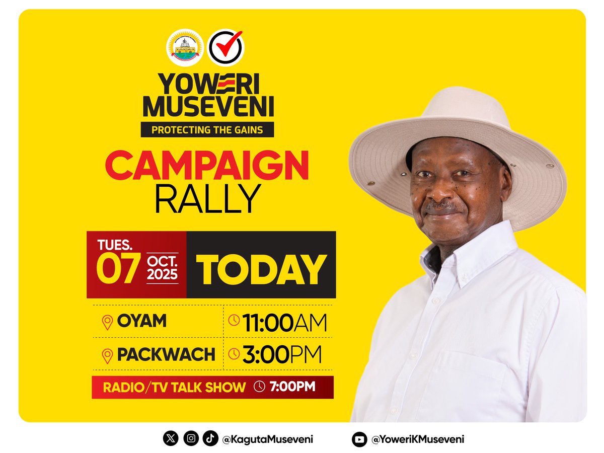 Yoweri K Museveni (@kagutamuseveni) on Twitter photo 