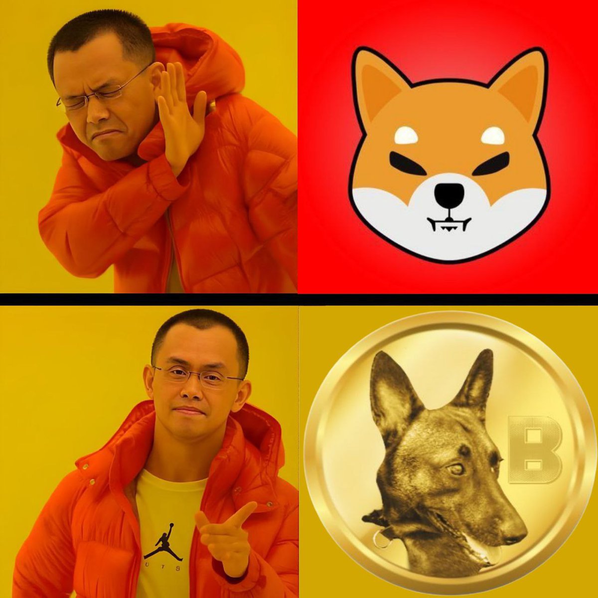 Don’t forget, fam 🔶

CZ’s dog ain’t a Shiba Inu… it’s a Belgian Malinois. 🐶😎

#BELG