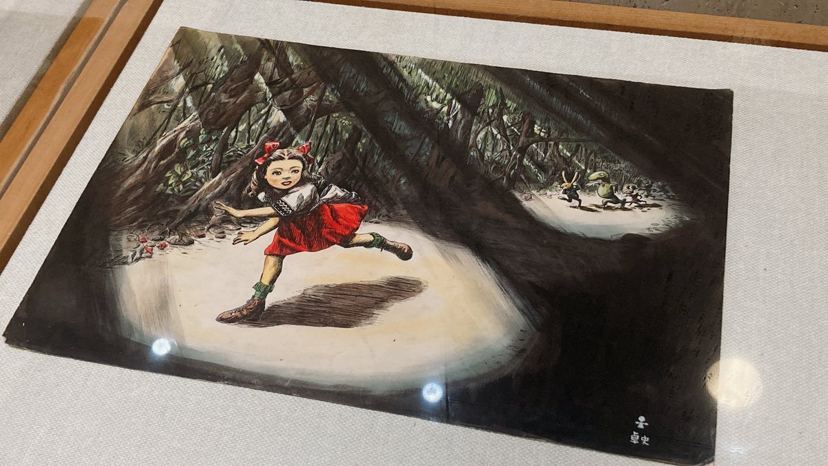 「【北田卓史展 想い出の空飛ぶタクシー】 行きました 全ての絵があまりにも良くて、」|suwasayakaのイラスト