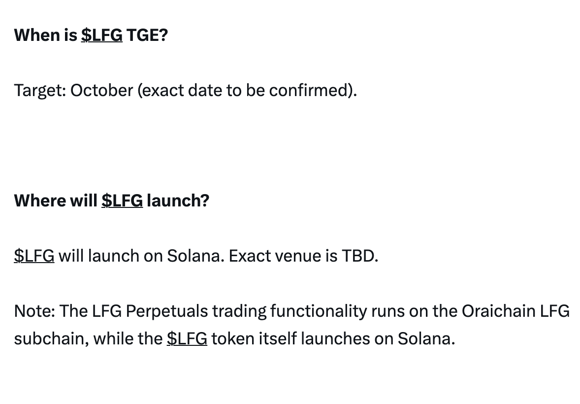 Polabuild369's tweet photo. many perps DEXs have already dropped major airdrops like $ASTER, $HYPE, and soon $LIGHTER.

so, which other perps DEX projects are about to launch an airdrop?
$LFG is the next highly anticipated name. @lfg_land 

the project has confirmed its TGE for this October, and its event currently has only about 1,300 participants.

the format is simple, the more volume you farm, the more rewards you earn (each user receives $10,000 in testnet funds to farm).

rewards are transparently distributed, and everyone can check their ranking and allocated rewards directly on the platform.