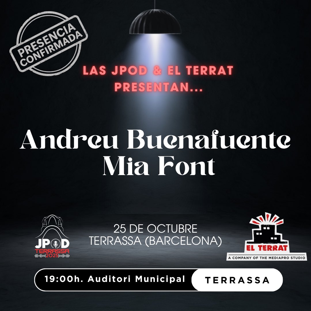 Jpod25Terrassa tweet media