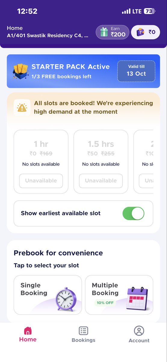 akhatavkar48's tweet photo. @just_snabbit This is what we are experiencing from last 5 days? Are your slots booked for 5 days at a stretch? Is there so high demand? OR are you bluffing on the members who availed your offers at the society camps? https://t.co/2KrtMekSXg