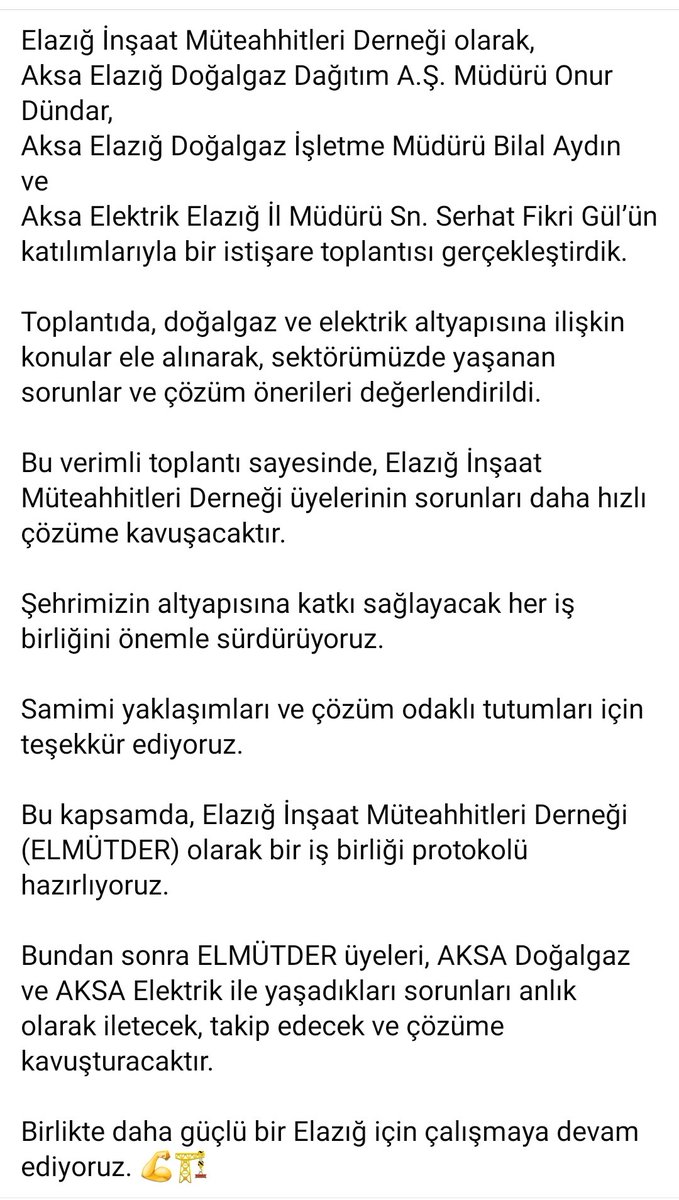 ELMTDER2's tweet photo. @MiraAYAZ6 
@TelliogluTahir 
@imkonankara 
@TOBBiletisim https://t.co/3w53uX3gzL