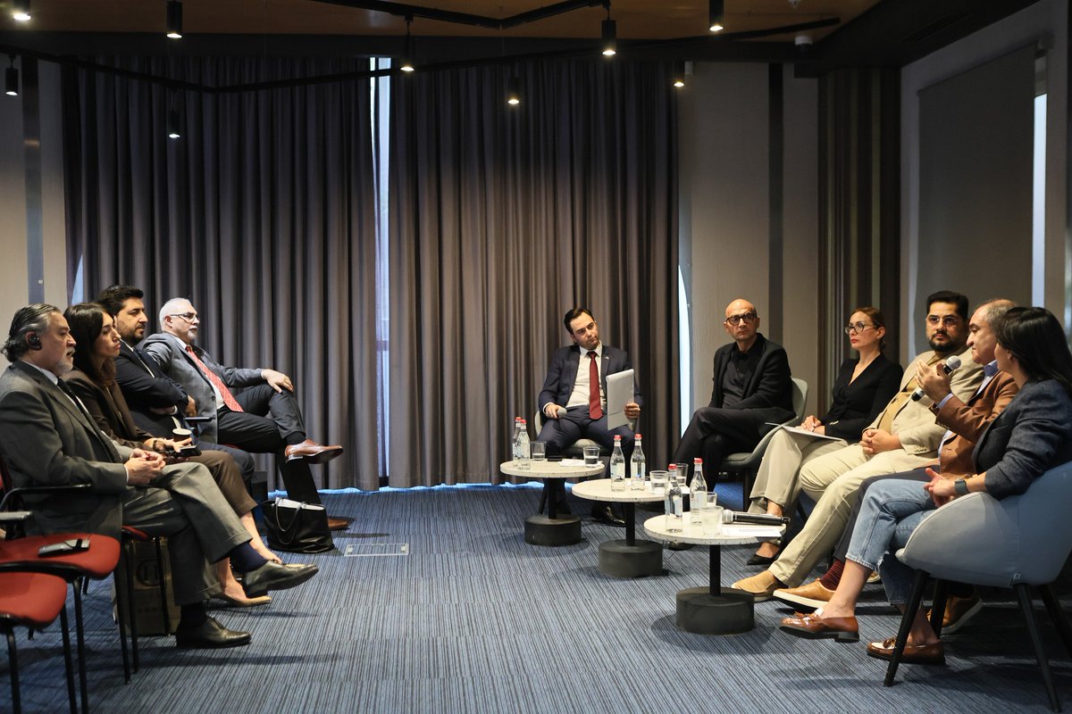 La Embajada Argentina trabaja para fortalecer los lazos económicos 🇦🇷🇦🇲En el Foro Empresarial Armenia–Argentina, empresas argentinas y armenias compartieron experiencias y oportunidades. <a href="/edelflex/">Edelflex</a>  anunció su plan de abrir una sucursal en Armenia #DiplomaciaEconómica #Inversiones