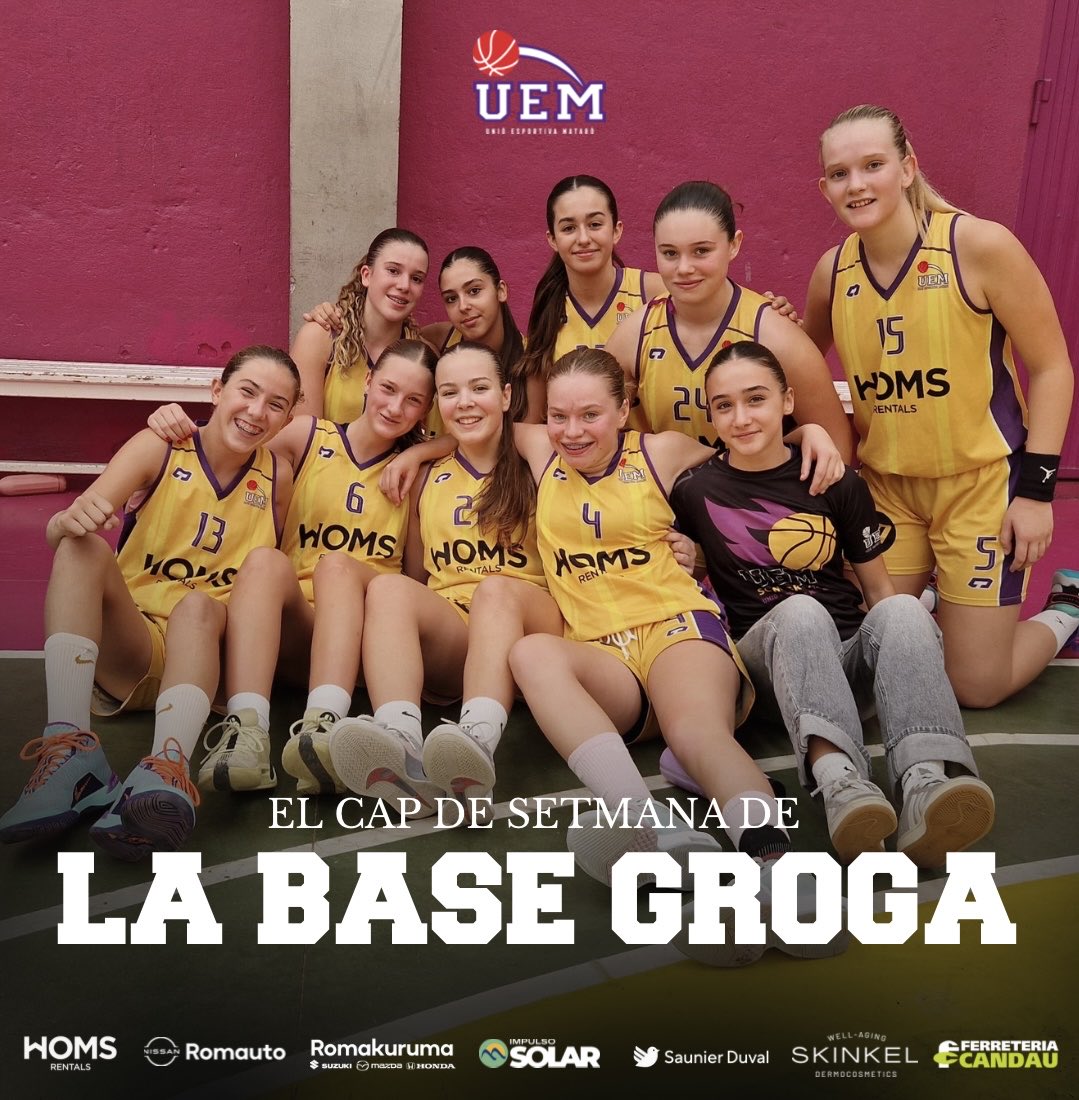 uemataro's tweet photo. 🟡💜 La #BaseGroga torna a l’acció!
😁 @impulso_energia ens porta les millors 📸 de la jornada! No podem estar més contents de veure competint i gaudint de nou als nostres jugadors i jugadores!
🙌🏻 Aquest cap de setmana tots els nostres equips han començat les seves respectives lligues! Quines ganes de veure la nostra Base en acció!
💪🏻 Cap de setmana ple de partits, somriures i molta energia groga!
#somgrocs💛💜 #BaseGroga