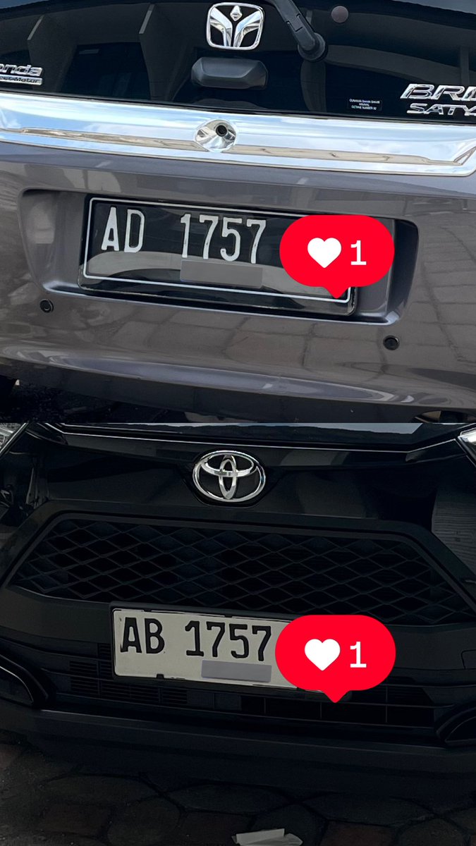 anethasn's tweet photo. when my old car and my hubby’s gift end up sharing the same number… fate’s got jokes 😆 MashaAllah TabarakAllah https://t.co/d8xIdl51sO