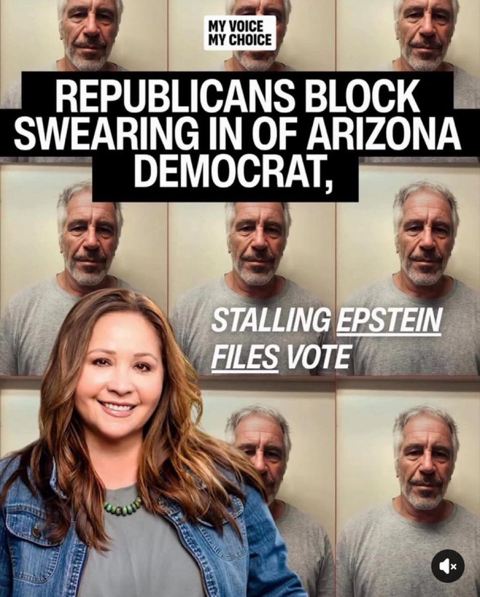 Trump sending troops to Blue cities. Republicans delaying swearing-in of Rep.-elect Adelita Grijalva to delay vote on Epstein files.
Trump admin circling the drain. He and supporters getting more &amp; more desperate and ready to start a civil war.