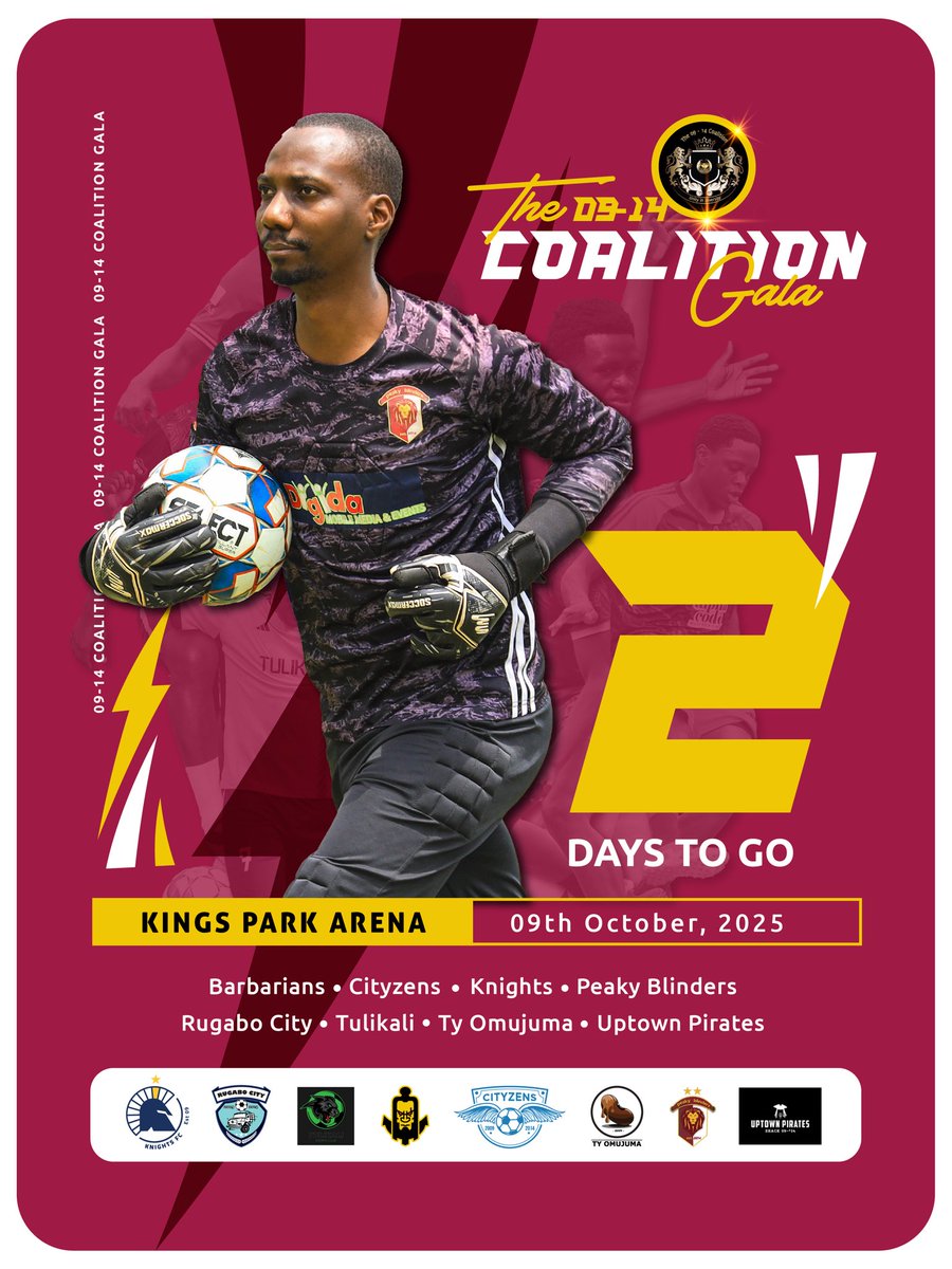 Two more days ~ Two More Sleeps

<a href="/Kingsparkarena/">King's Park Arena</a> awaits the great 09-14 Coalition Battle. 

The crown is ready for the new Kings.

#914coalition 
#independence
#UgandaAt63