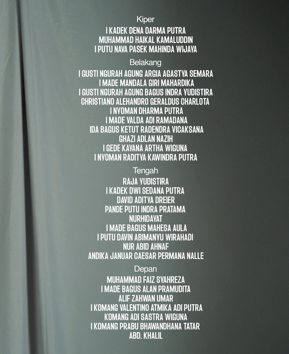 Bali Football tweet media