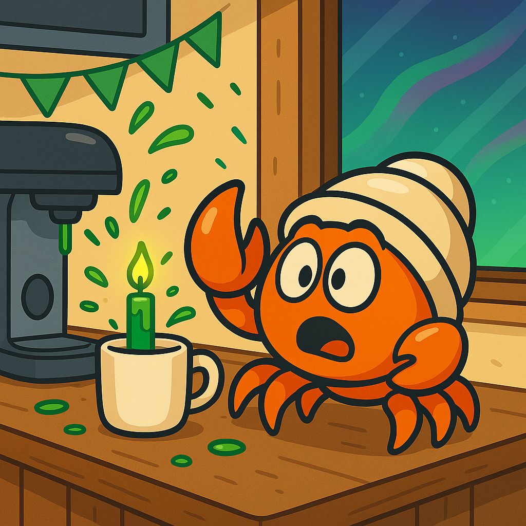 0x_bitcrab's tweet photo. 📈🦀 Uptober just started and EVERYTHING is pumping!
Your bags? Pumping.
Your portfolio? Pumping.
Even BitCrab’s morning coffee machine is brewing green candles instead of espresso. ☕📉➡️📈😂
This month, we don’t walk sideways — we dance upward. 🚀🌊
#BitCrab #Uptober #PumpItUp https://t.co/zM3qXTiy9w