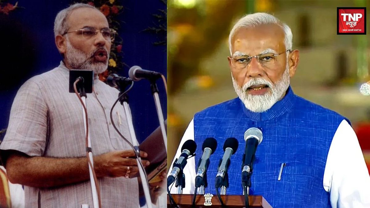 TNPNEWS1's tweet photo. पीएम मोदी ने याद किया साल 2001 में गुजरात के मुख्यमंत्री के रूप में शपथ लेने का पल, साझा किए मां के अनमोल शब्द
पढ़ें पूरी खबर- https://t.co/b3at3lMxKj
#PMModi #GujaratCM #25YearsOfService #Leadership #IndianPolitics #Motivation #PublicService #Inspiration #DevelopedIndia #ModiJi #MothersWisdom #PoliticalJourney #tnpnewsdigital