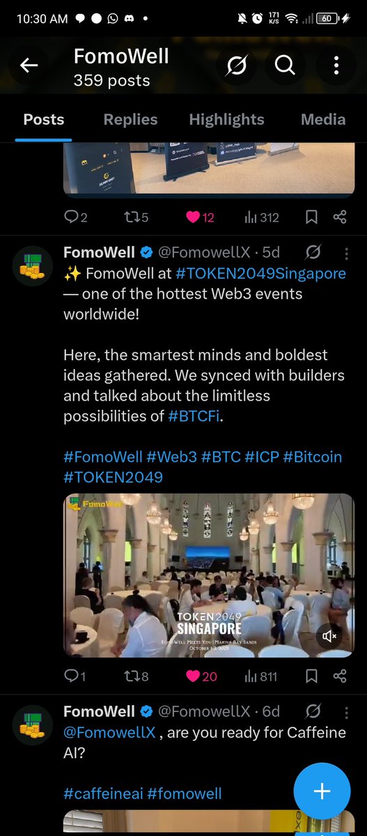 OneFilo204's tweet image. It&apos;s $Well on #FOMOWELL Decentralized Bitcoin asset issuance &amp;amp; trading on ICP, pwrd #ckBTC
🤝 2nd level trade matching
🔒 LP/token lock-up
🏦 External rune deposits/withdrawals
🫂 SNS project
🗳️ DAO-governed
💰 AMM liquidity
🏆 Passed sec audit @FomowellX btc.fomowell.com/?r=9F7372C2