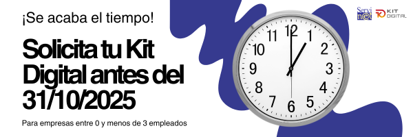 ServinetSC's tweet photo. 📢¡Últimos días para solicitar el #KitDigital!

Si tu #empresa tiene entre 0 y menos de 3 empleados, aprovecha la ayuda del Gobierno para digitalizar tu negocio 💻

📅 Plazo: hasta el 31 de octubre de 2025

✉️ ¡Contacta con nosotros! https://t.co/juErjMkEU8