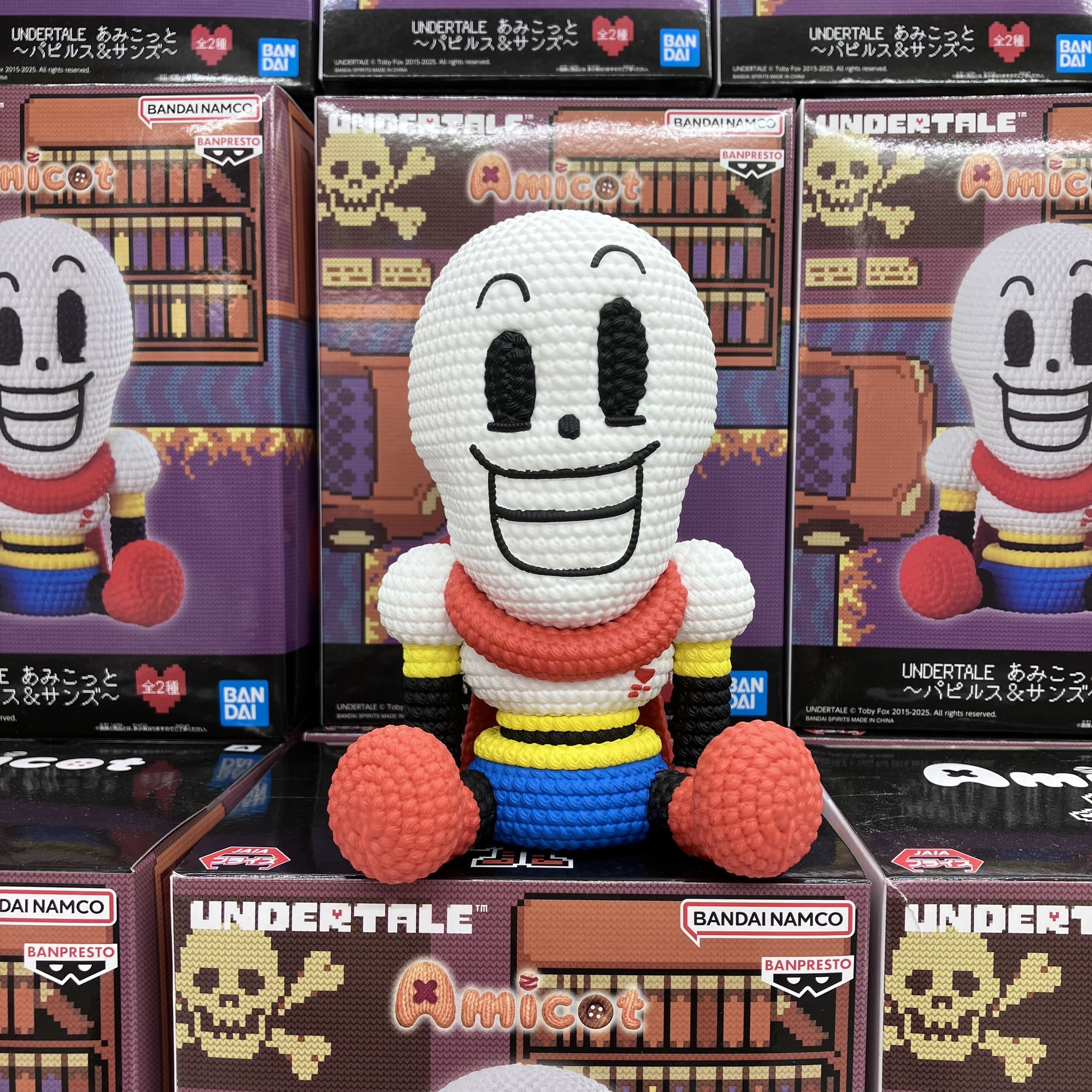 UNDERTALE あみこっと〜パピルス&サンズ〜　10点セット UNDERTALE あみこっと〜パピルス&サンズ〜 10点セット UNDERTALE