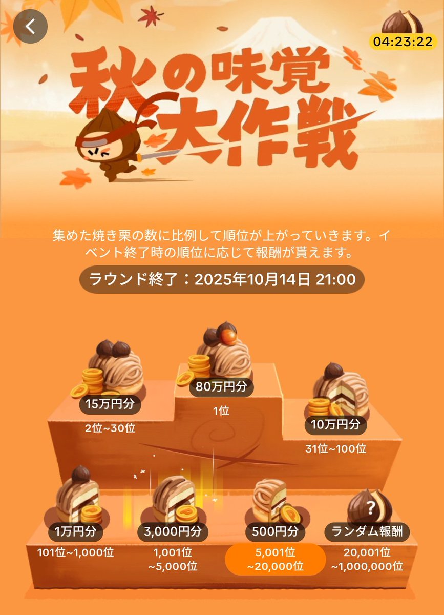 _suuu_222's tweet image. こちらTikTok秋の味覚大作戦🌰
新規&amp;amp;30日以上未起動さんいらっしゃったらぜひぽちっとお願いします🙇🏻‍♀↓
vt.tiktok.com/ZSH7j4LFwRnDk-…

どうせやるなら、自分にも利益欲しいって人はこちら💁🏻‍♀↓
2,300円分のギフト企画にあなたも参加しよう！ vt.tiktok.com/ZSH7jXWWv5L1R-…