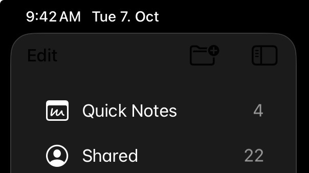 sat_ran's tweet photo. #Apple says “The new design with Liquid Glass is beautiful, delightful, and instantly familiar.” Can you spot the buttons in the #applenotes app? Oh the joys of using t new #ipados https://t.co/MKmiJDdson