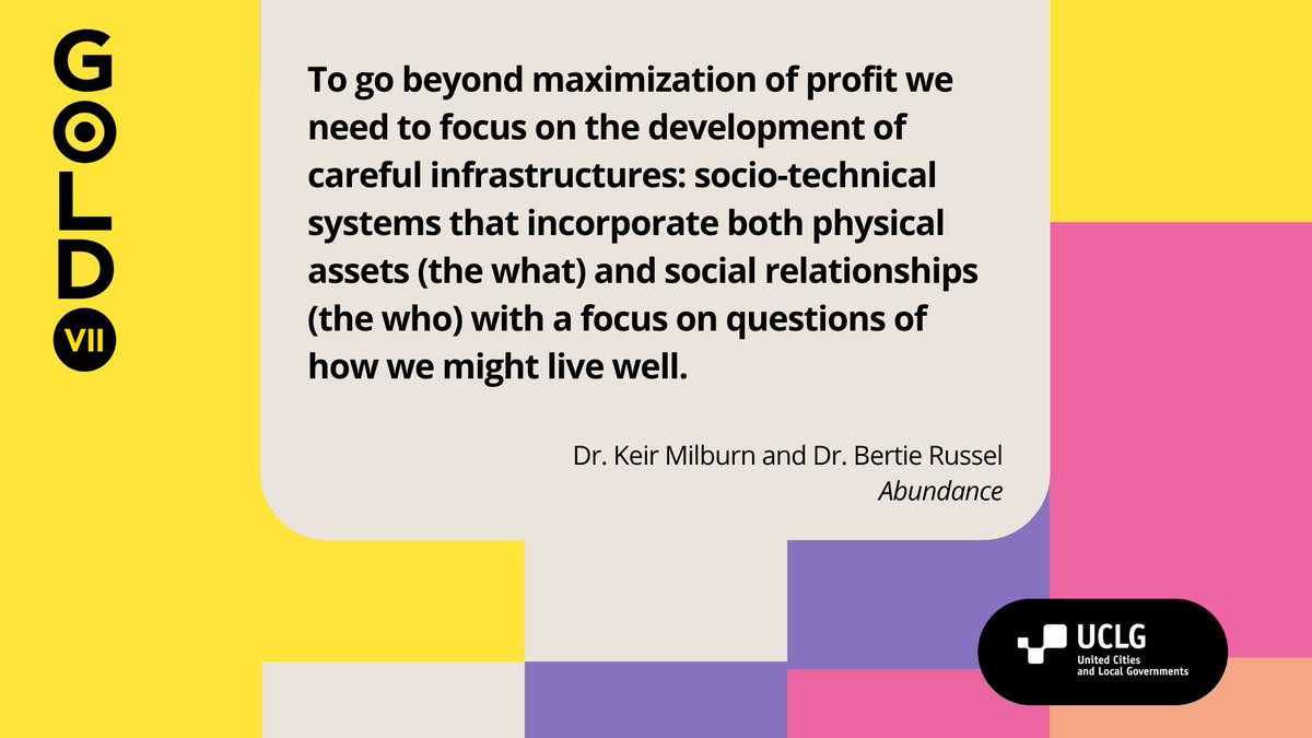GOLD (@golduclg) on Twitter photo 🔭Explore how Care infrastructures are shaping territories in <a href="/uclg_org/">United Cities</a>’s #GOLDVII research
🧰Public-common partnerships that go beyond profit for cities that care
➡️uclg.org/wp-content/upl…
<a href="/abundance_org/">Abundance</a> <a href="/alterurbanist/">Bertie Russell</a> <a href="/KeirMilburn/">Keir Milburn</a> 🔭Explore how Care infrastructures are shaping territories in <a href="/uclg_org/">United Cities</a>’s #GOLDVII research
🧰Public-common partnerships that go beyond profit for cities that care
➡️uclg.org/wp-content/upl…
<a href="/abundance_org/">Abundance</a> <a href="/alterurbanist/">Bertie Russell</a> <a href="/KeirMilburn/">Keir Milburn</a>