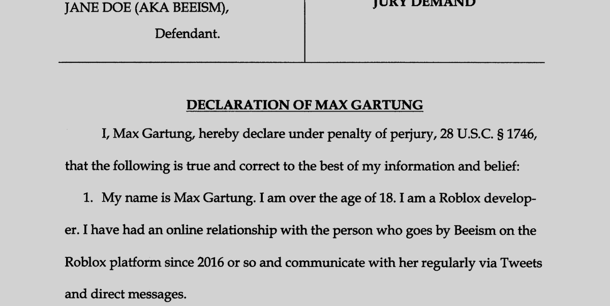 MTSrealx's tweet photo. @MaximumADHD is it true you got sued for assault https://t.co/Bju8ek0MoS