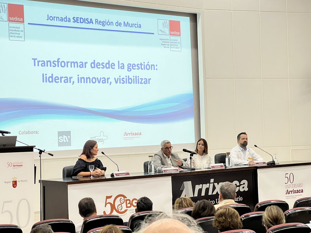Asistimos a la jornada “Transformar desde la gestión: liderar, innovar, visibilizar” organizada por <a href="/SEDISA_NET/">SEDISA</a> en <a href="/AreaUnoArrixaca/">Área 1 Arrixaca</a>