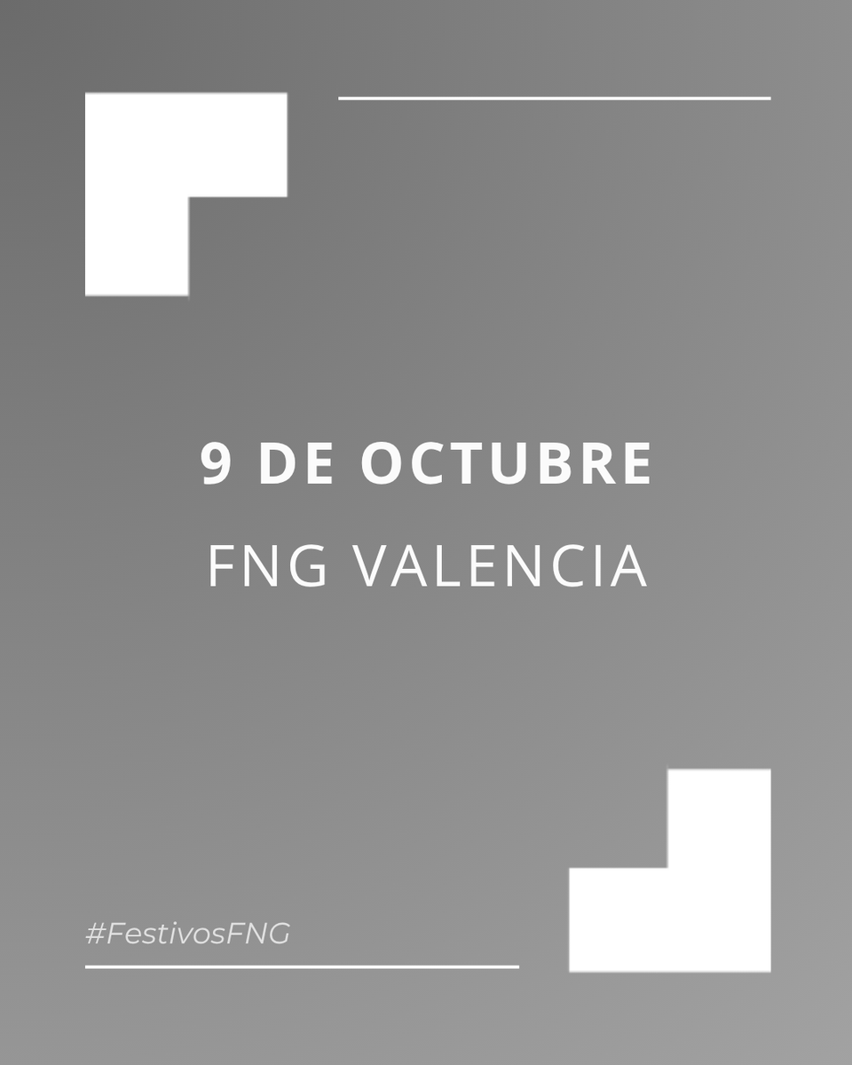 📢 Recordamos que este jueves, 9 de octubre, nuestra delegación de Valencia permanecerá cerrada por festivo autonómico. 

#FNGFornesLogistics 
#transporte #logística