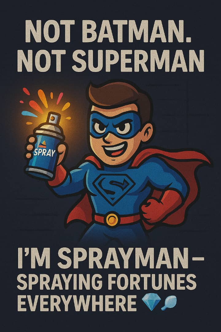 Good day DURTIANS and SPRAYERS

$DURT $SPRAY LOTTERY FESTIVAL
Code for 300 members and intended members comes up by 8am UTC

Get ready for $SPRAY party code